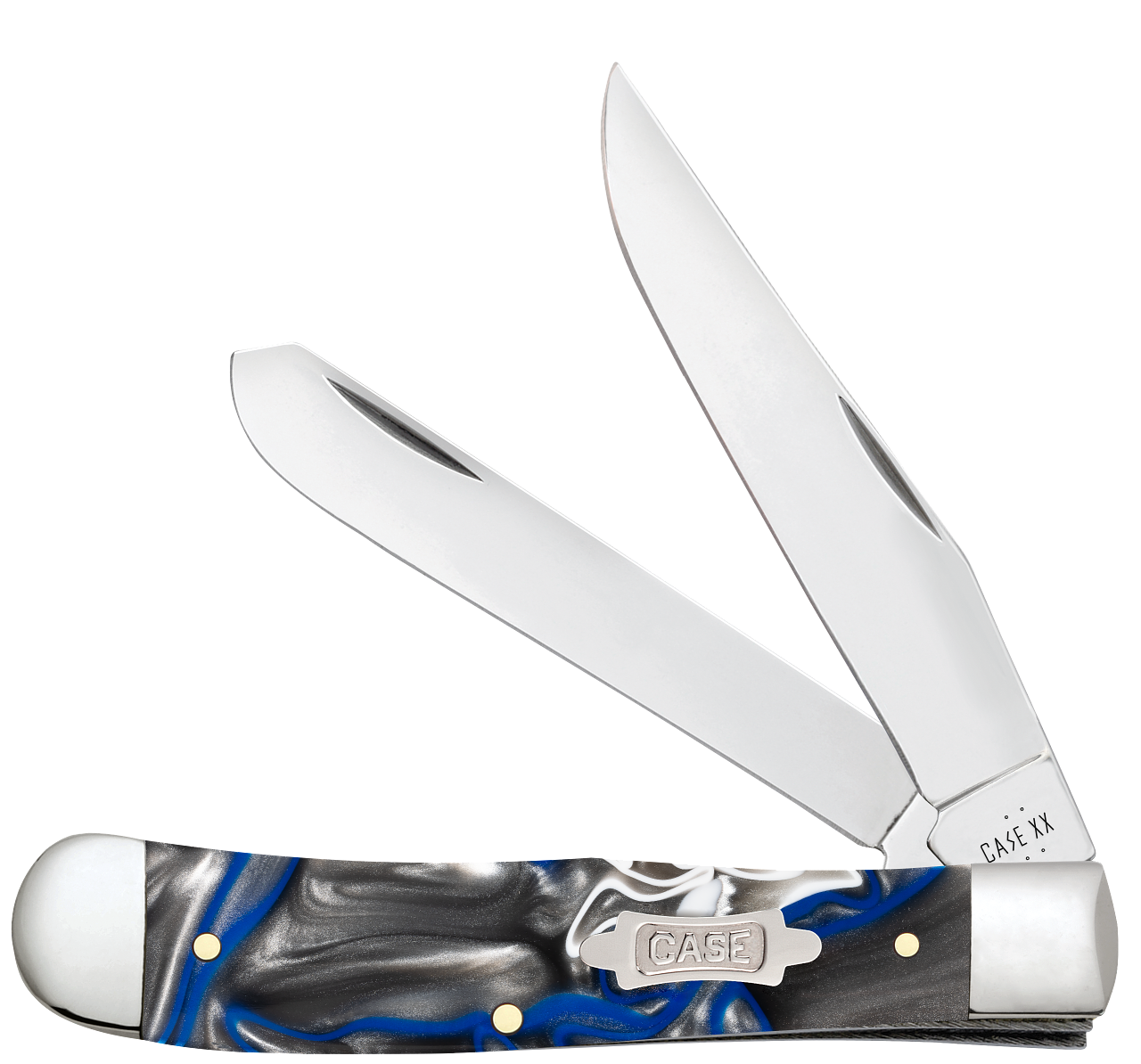 Case Trapper Pacific Tides Kirinite 53810 Stainless Pocket Knife