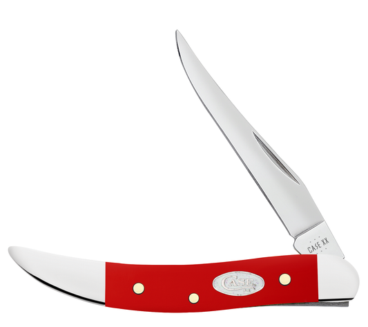 Case Texas Toothpick White SparXX Red Delrin Stainless Steel