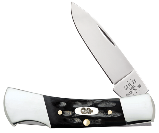 Case Lockback Jigged Buffalo Horn 65031 Stainless Pocket Knife