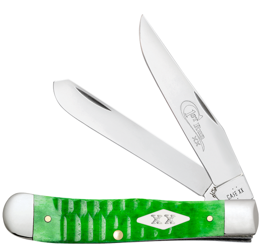 Case Bright Green Bone Gator Jig Trapper