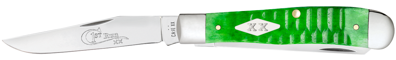 Case Bright Green Bone Gator Jig Trapper