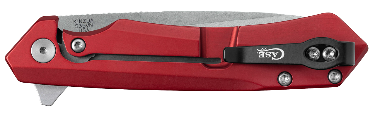 Case Red Anodized Aluminum Kinzua® with Spear Blade
