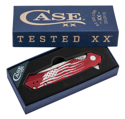 Case Red Anodized Aluminum Kinzua® with Spear Blade
