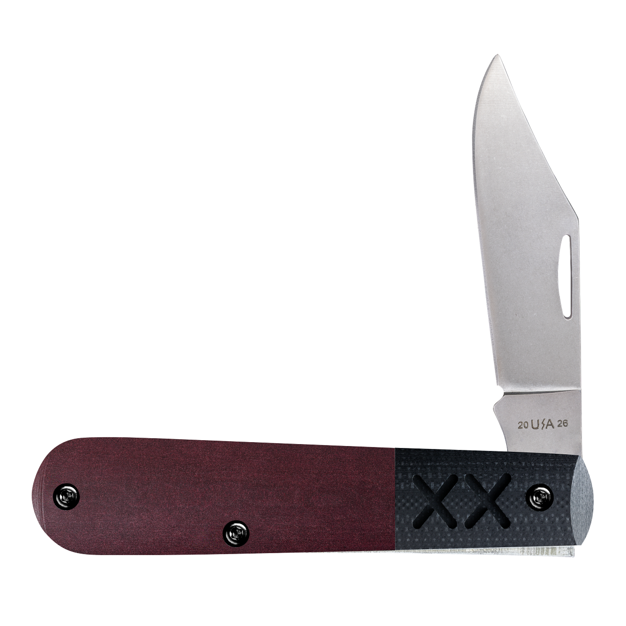 Case Barlow XR Crossroads Redstone Richlite S35VN