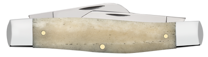 Case Large Stockman Halloween Colorwash Natural Bone 13366 Pocket Knife