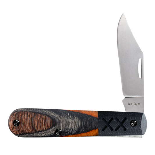 Case Barlow XR Crossroads Ember Glow DymaLux Wood 53166 Pocket Knife