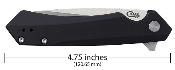 Case Black Anodized Aluminum Kinzua® Tanto