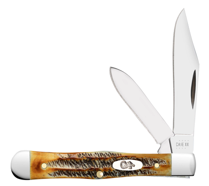 Case Swell Center Jack 65326 6.5 BoneStag Stainless Pocket Knife
