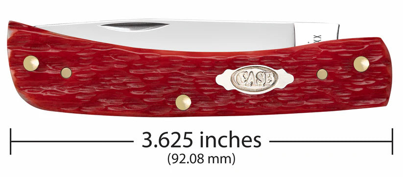 Case Peach Seed Jig Dark Red Bone CS Sod Buster® Jr