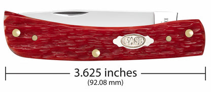 Case Peach Seed Jig Dark Red Bone CS Sod Buster® Jr