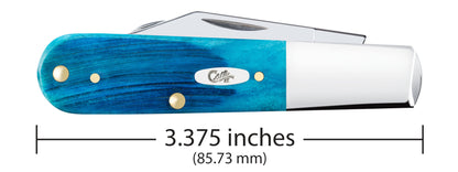 Case Sawcut Jig Caribbean Blue Bone Barlow